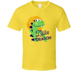 Little Dragon Cannabis Ganja Marijuana Strain Smoking Fan Worn Look T 