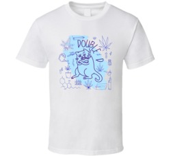 Double D Cannabis Ganja Marijuana Strain Smoking Fan T Shirt