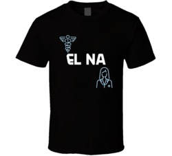 El Na Cannabis Ganja Marijuana Strain Smoking Fan T Shirt