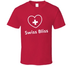 Swiss Bliss Cannabis Ganja Marijuana Strain Smoking Fan T Shirt