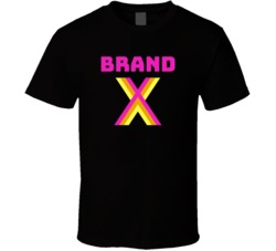 Brand X Cannabis Ganja Marijuana Strain Smoking Fan T Shirt