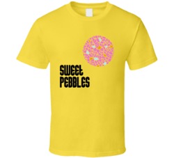 Sweet Pebbles Cannabis Ganja Marijuana Strain Smoking Fan T Shirt
