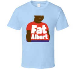 Fat Albert Cannabis Ganja Marijuana Strain Smoking Fan T Shirt