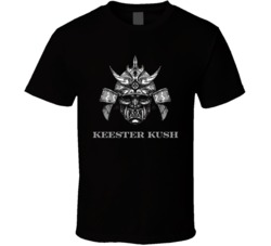 Keester Kush Cannabis Ganja Marijuana Strain Smoking Fan T Shirt
