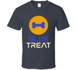 Blue Treat Cannabis Ganja Marijuana Strain Smoking Fan T Shirt