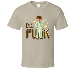 Dr Funk Cannabis Ganja Marijuana Strain Smoking Fan T Shirt