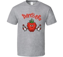 Berry Og Cannabis Ganja Marijuana Strain Smoking Fan T Shirt