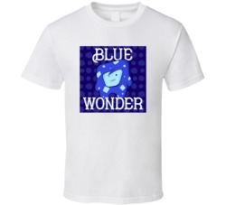 Blue Wonder Cannabis Ganja Marijuana Strain Smoking Fan T Shirt