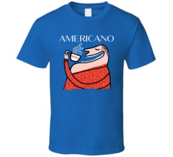 Americano Cannabis Ganja Marijuana Strain Smoking Fan T Shirt
