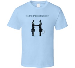 Blue Persuasion Cannabis Ganja Marijuana Strain Smoking Fan Worn Look 