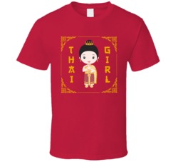 Thai Girl Cannabis Ganja Marijuana Strain Smoking Fan T Shirt