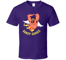 Randy Savage Cannabis Ganja Marijuana Strain Smoking Fan T Shirt