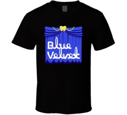 Blue Velvet Cannabis Ganja Marijuana Strain Smoking Fan T Shirt