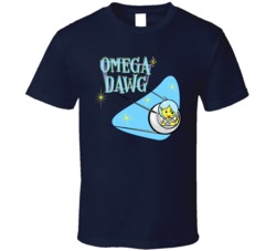 Omega Dawg Cannabis Ganja Marijuana Strain Smoking Fan T Shirt