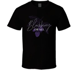 Blackberry Diesel Cannabis Ganja Marijuana Strain Smoking Fan T Shirt