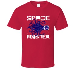 Space Monster Cannabis Ganja Marijuana Strain Smoking Fan T Shirt