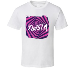 Twista Cannabis Ganja Marijuana Strain Smoking Fan Worn Look T Shirt