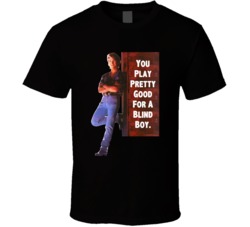 You Play Pretty Good For A Blind Boy Patrick Swayze Road House Movie Q