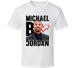 Michael B Jordan Love Sexiest Man Alive T Shirt