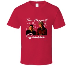 The Happiest Season Romance Comedy Holiday Christmas T Shirt