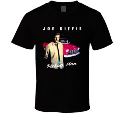Joe Diffie Pick Up Man Country Singer Musician Mullet Face T Shirt