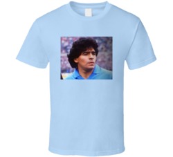 Diego Maradona 1984 Soccer Futbol Player Sports Fan T Shirt