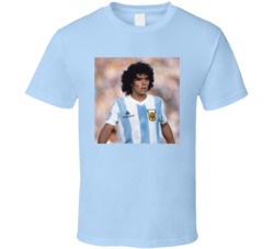 Diego Maradona 1996 Soccer Futbol Player Sports Fan T Shirt