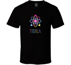 Tesla Cannabis Ganja Marijuana Strain Smoking Fan T Shirt