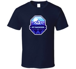 Mt Rainier Cannabis Ganja Marijuana Strain Smoking Fan T Shirt
