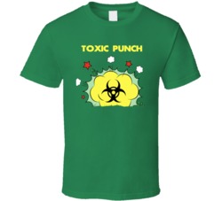 Toxic Punch Cannabis Ganja Marijuana Strain Smoking Fan T Shirt