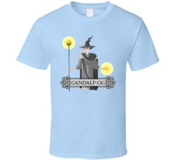 Gandalf Og Cannabis Ganja Marijuana Strain Smoking Fan T Shirt