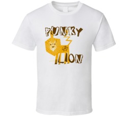 Punky Lion Cannabis Ganja Marijuana Strain Smoking Fan Worn Look T Shi