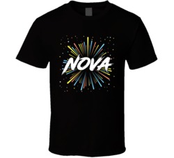 Nova Cannabis Ganja Marijuana Strain Smoking Fan T Shirt