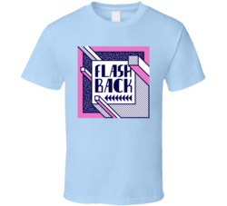 Flash Back Cannabis Ganja Marijuana Strain Smoking Fan T Shirt