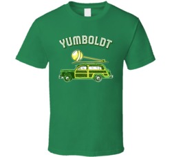 Yumboldt Cannabis Ganja Marijuana Strain Smoking Fan T Shirt