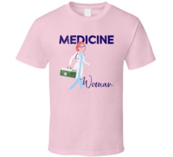 Medicine Woman Cannabis Ganja Marijuana Strain Smoking Fan Worn Look T