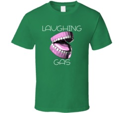 Laughing Gas Cannabis Ganja Marijuana Strain Smoking Fan T Shirt