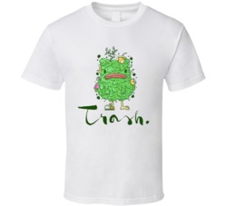 Trash Cannabis Ganja Marijuana Strain Smoking Fan T Shirt