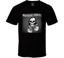 Nightmare Cookies Cannabis Ganja Marijuana Strain Smoking Fan T Shirt