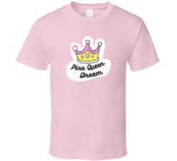Pine Queen Dream Cannabis Ganja Marijuana Strain Smoking Fan Worn Look