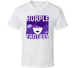 Kurple Fantasy Cannabis Ganja Marijuana Strain Smoking Fan Worn Look T