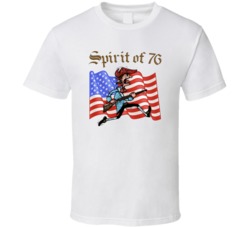 Spirit Of 76 Cannabis Ganja Marijuana Strain Smoking Fan T Shirt