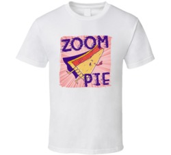 Zoom Pie Cannabis Ganja Marijuana Strain Smoking Fan Worn Look T Shirt