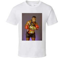 Mike Tyson With Three World Title Belts Boxing Legend Champion Fight G