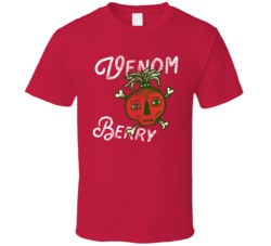Venom Berry Cannabis Ganja Marijuana Strain Smoking Fan Worn Look T Sh
