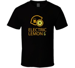 Electric Lemon G Cannabis Ganja Marijuana Strain Smoking Fan T Shirt