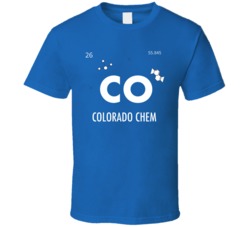 Colorado Chem Cannabis Ganja Marijuana Strain Smoking Fan T Shirt