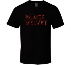 Black Velvet Cannabis Ganja Marijuana Strain Smoking Fan Worn Look T S