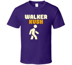 Walker Kush Cannabis Ganja Marijuana Strain Smoking Fan T Shirt