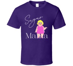 Sugar Mama Cannabis Ganja Marijuana Strain Smoking Fan T Shirt